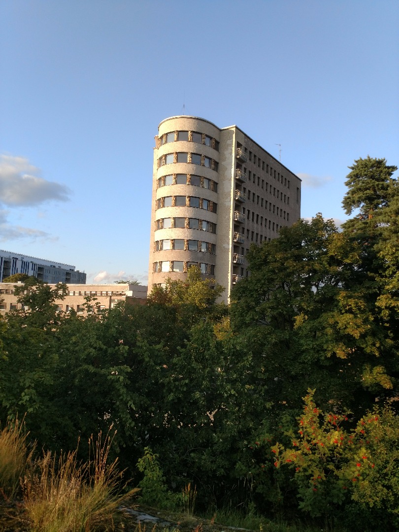 Newly-built Children's Hospital in Helsinki, 1948 rephoto