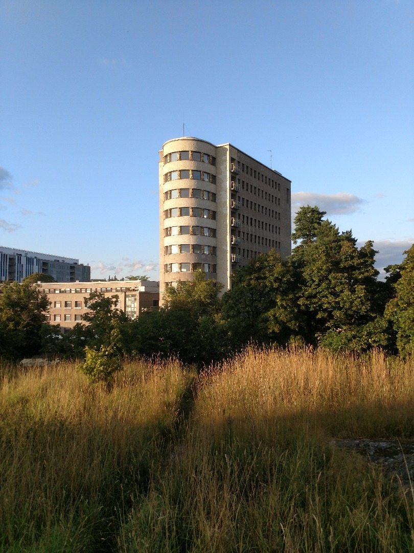 Newly-built Children's Hospital in Helsinki, 1948 rephoto