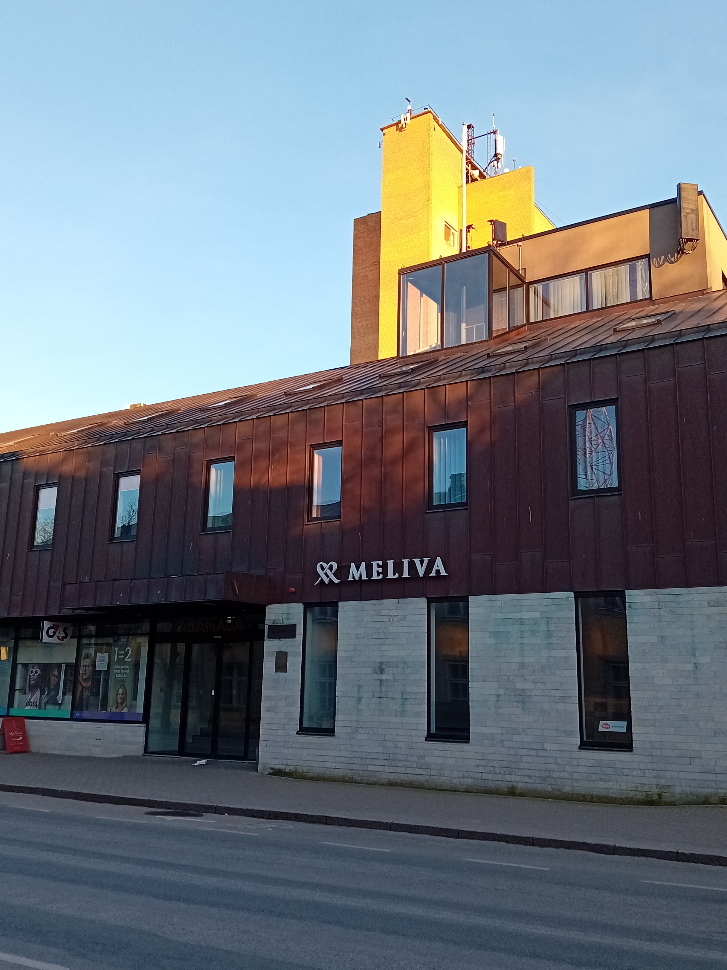 Tallinna tänav Kingissepas. rephoto