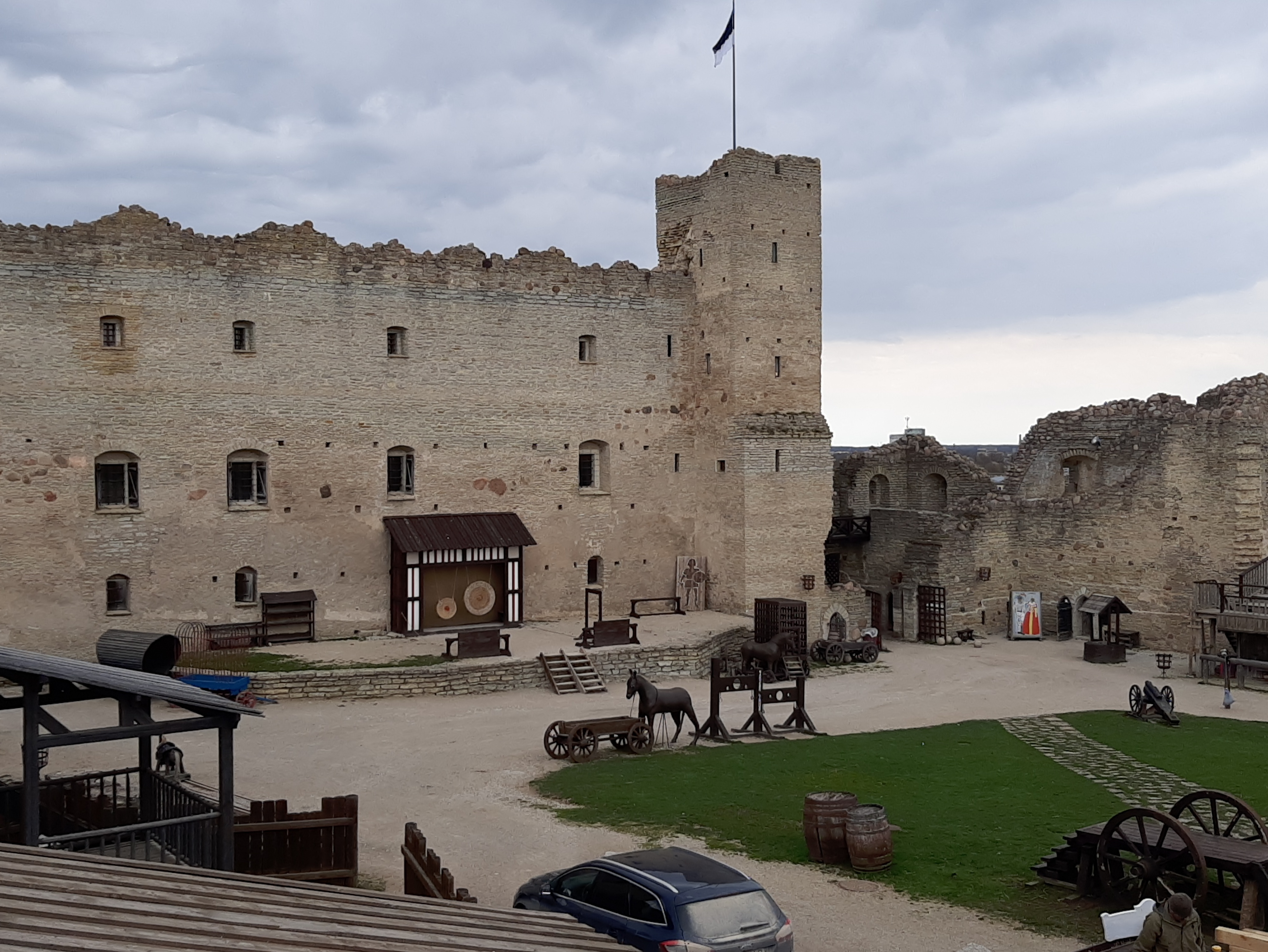 Rakvere ordulinnuse varemed. rephoto