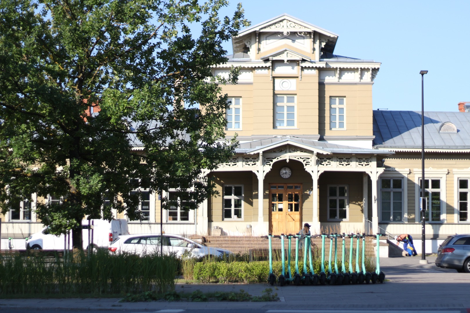 Postkaart Andrus Ansipi kogust. Vaksal rephoto