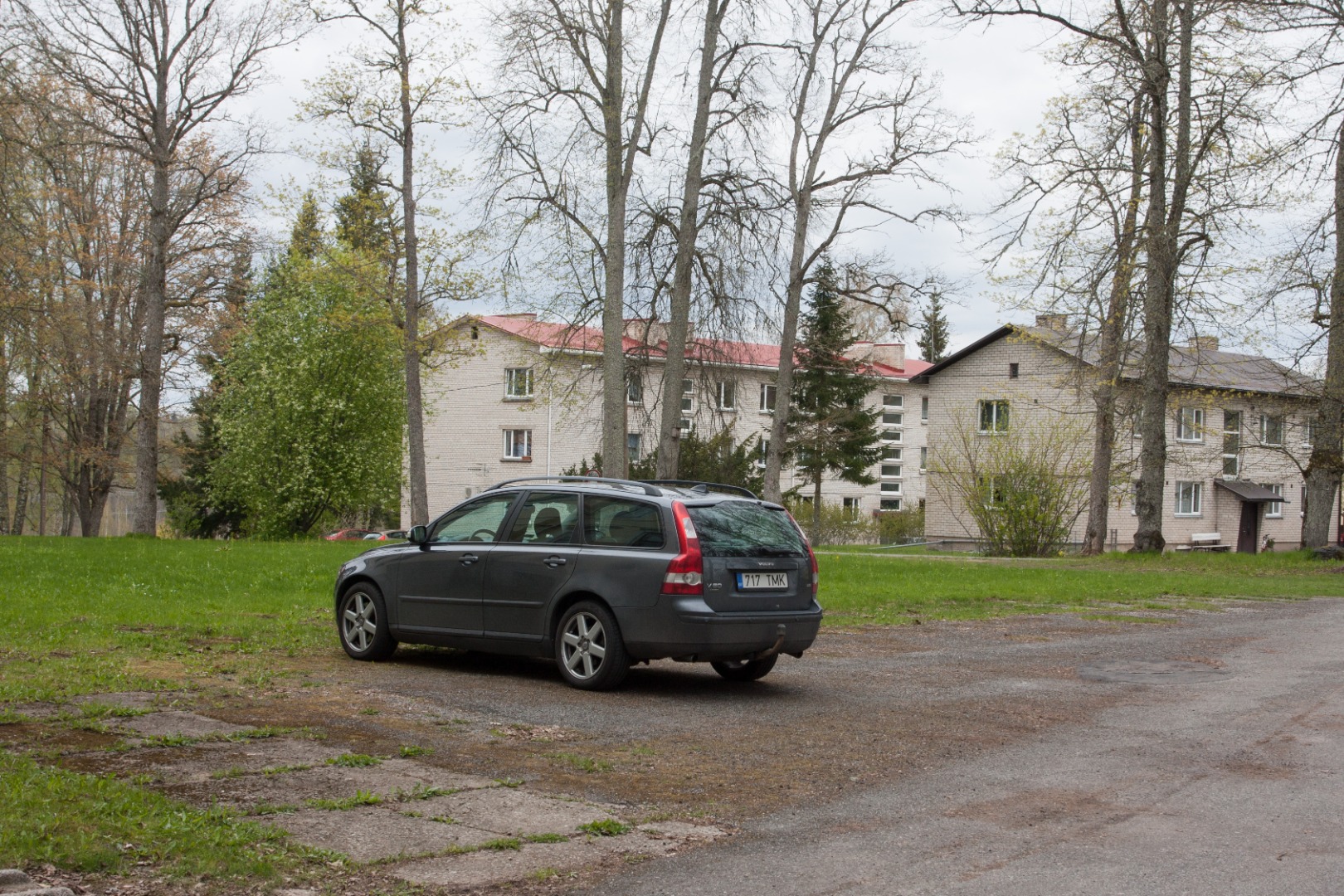 Gagarini nim. Näidissovhoostehnikum. Tehnikumi juurdeehitus rephoto