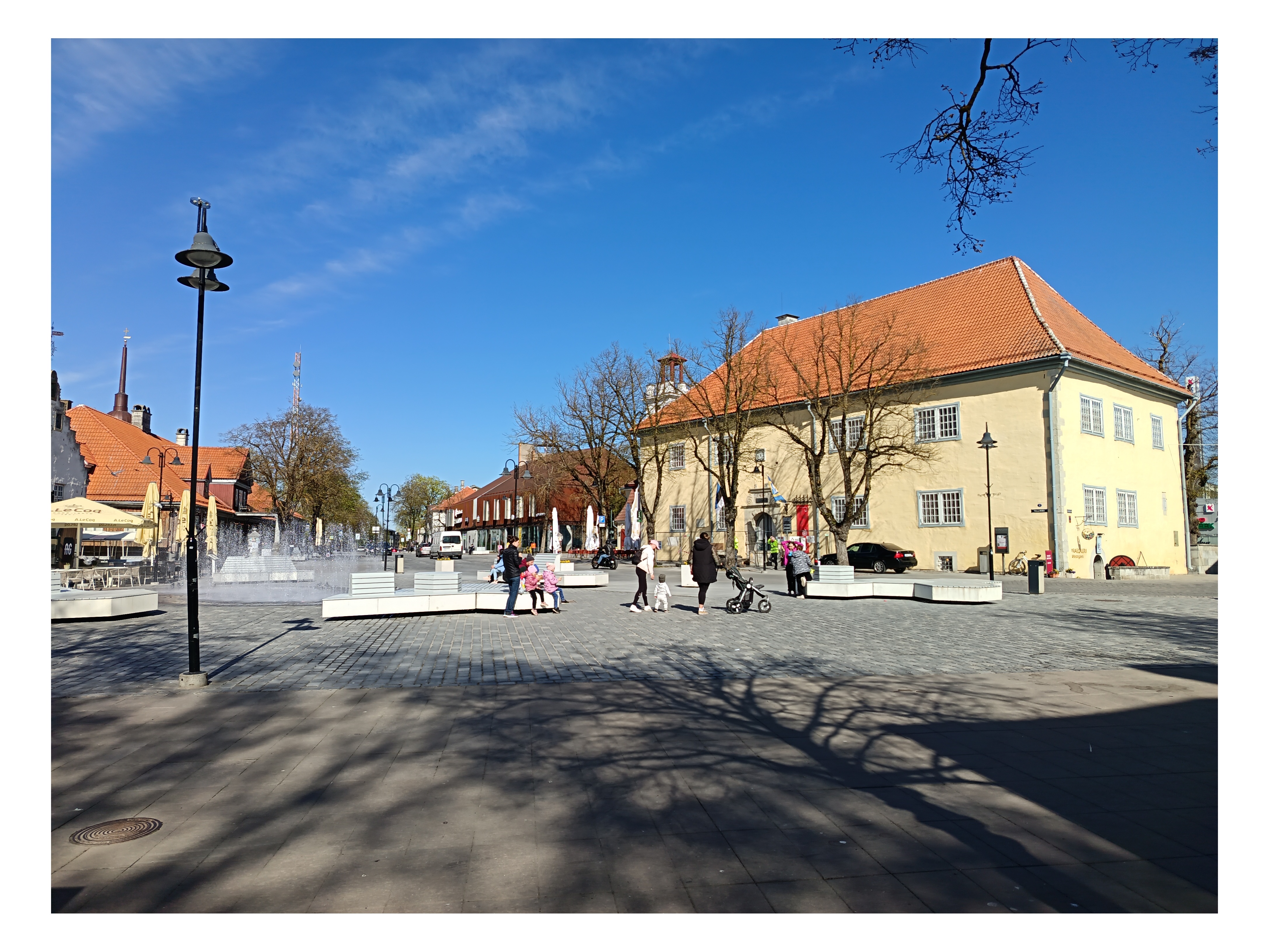 Fr. S. Stern, Kuressaare turuplats rephoto