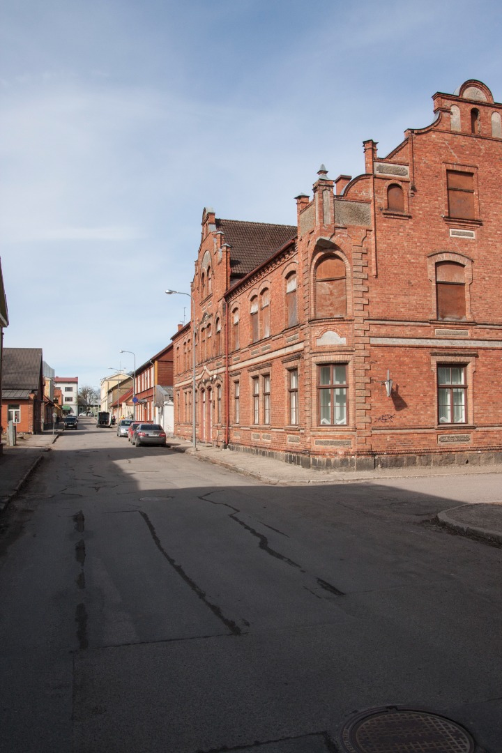 Vaade Posti tänavale. rephoto