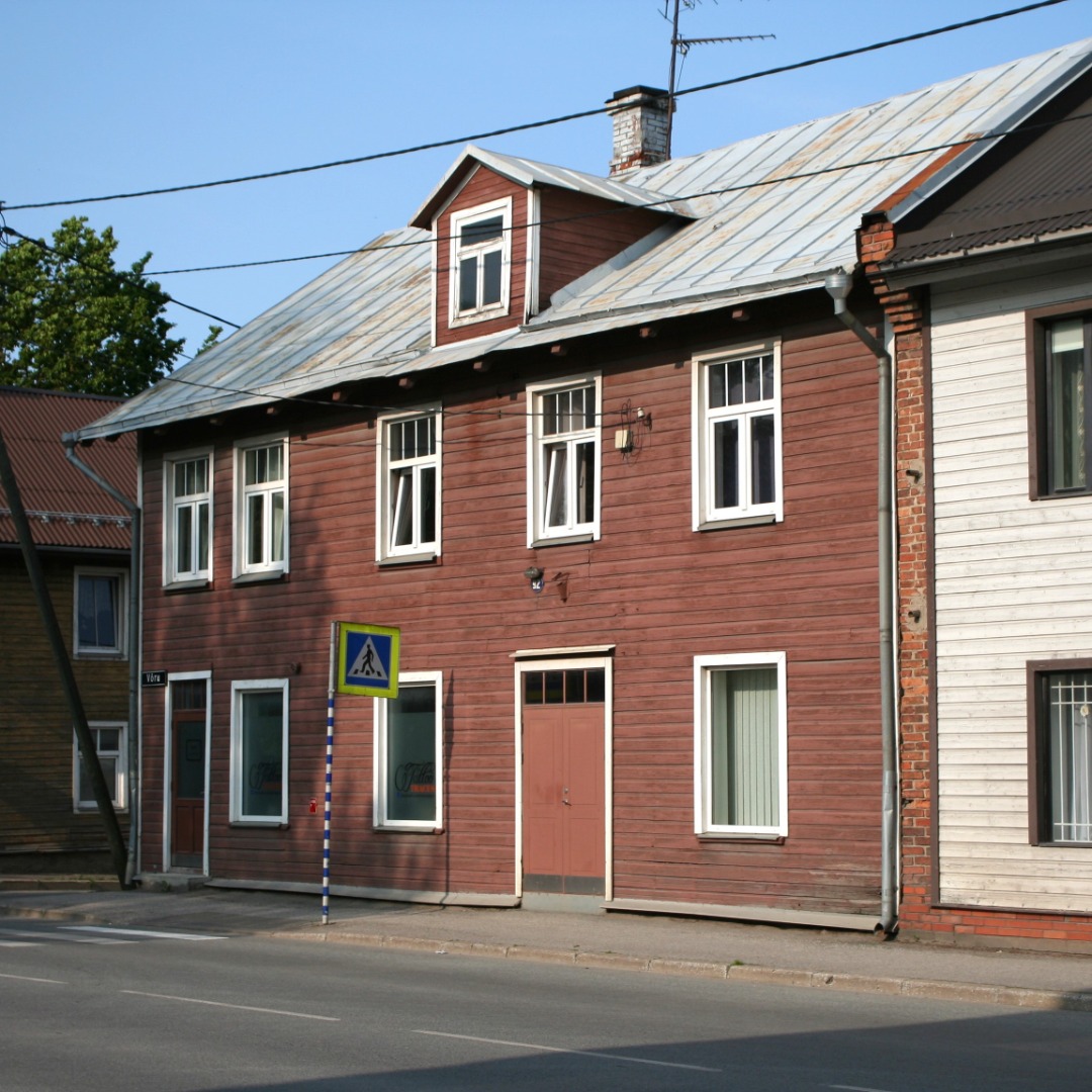 Võru 92, Tartu. Ehitatud 1913 rephoto