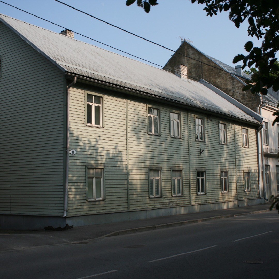 Võru 98, Tartu. Ehitatud 1890 rephoto