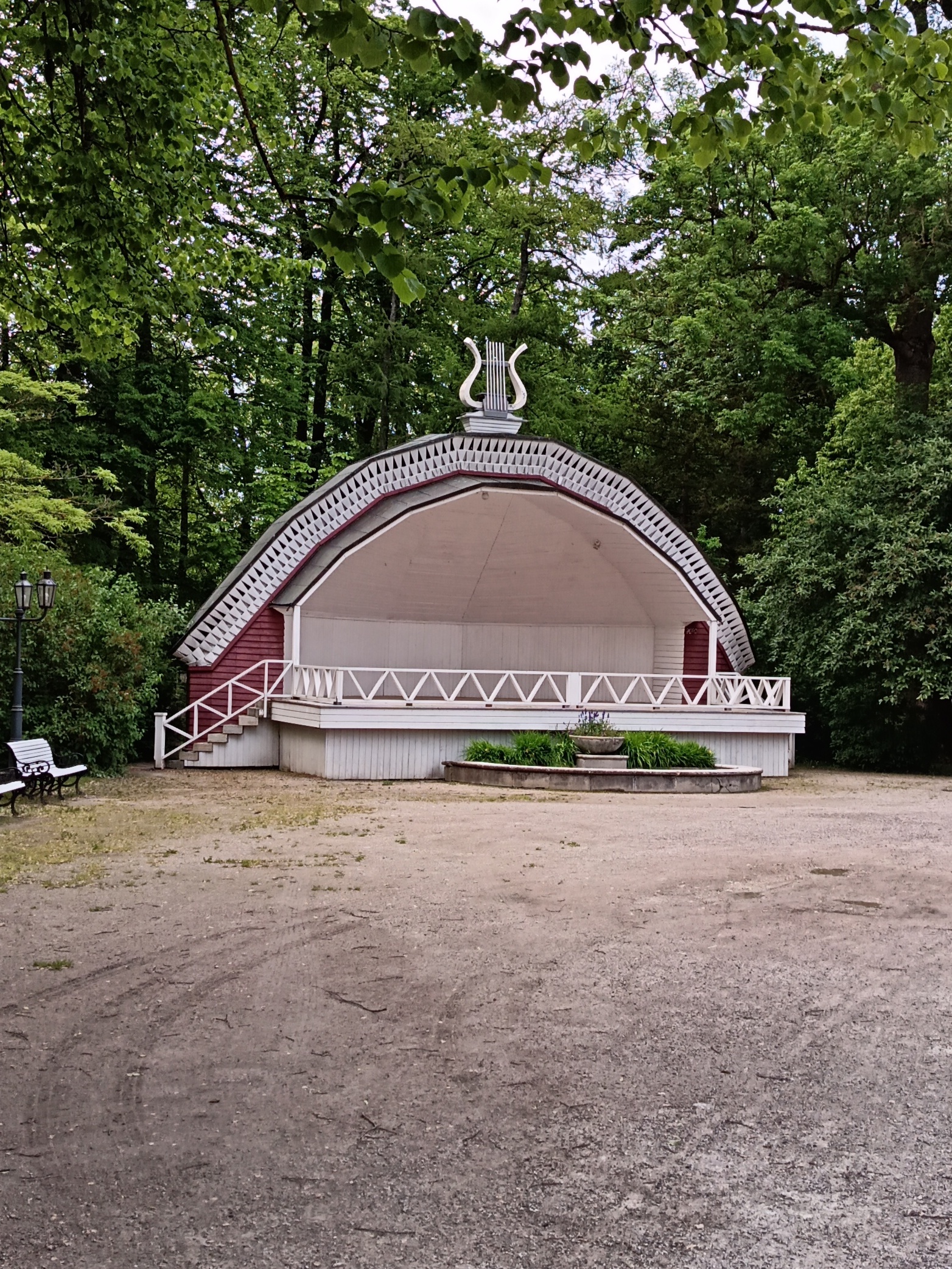 Kuressaare, kõlakoda. rephoto