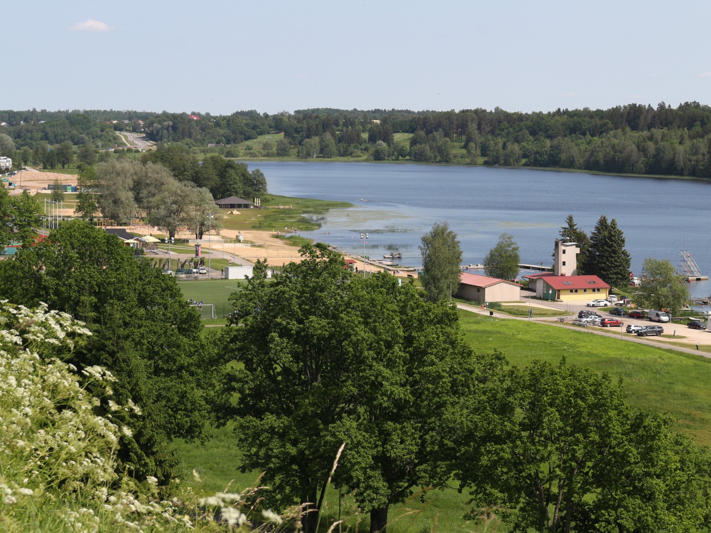 Vaade Viljandi järve Viiratsi otsale. rephoto