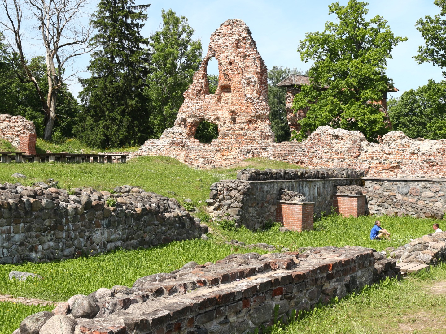 foto Viljandi lossimäed, Kaevumägi talvel u 1960 rephoto