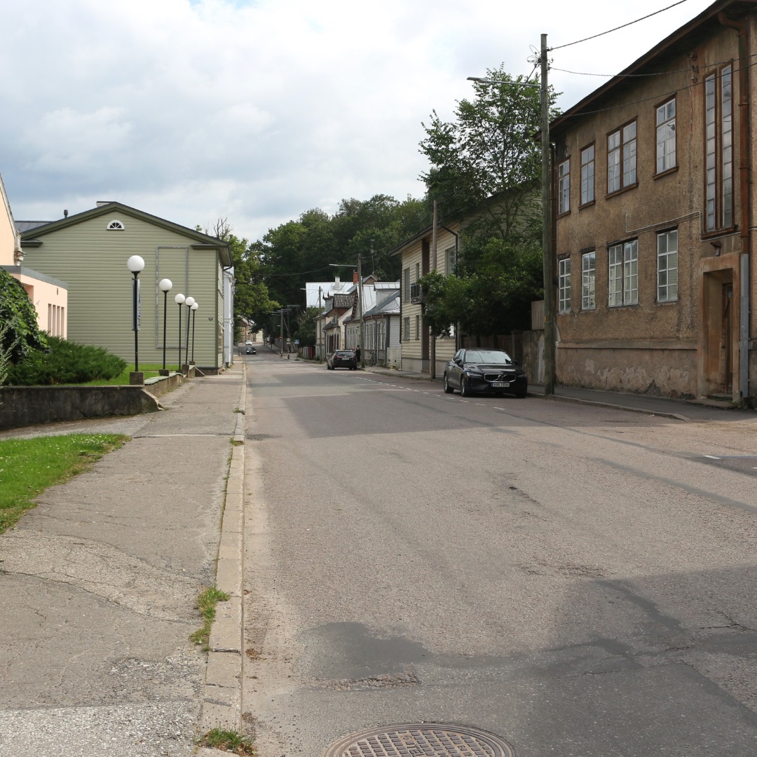 Kalevi tänav Tartus rephoto