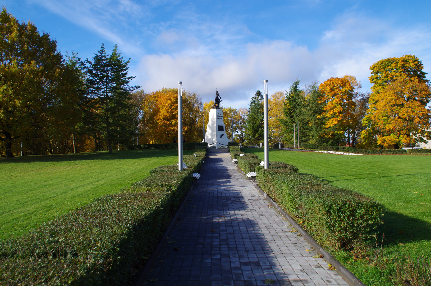 Vabadussõja ausamba taasavamine Rakveres rephoto