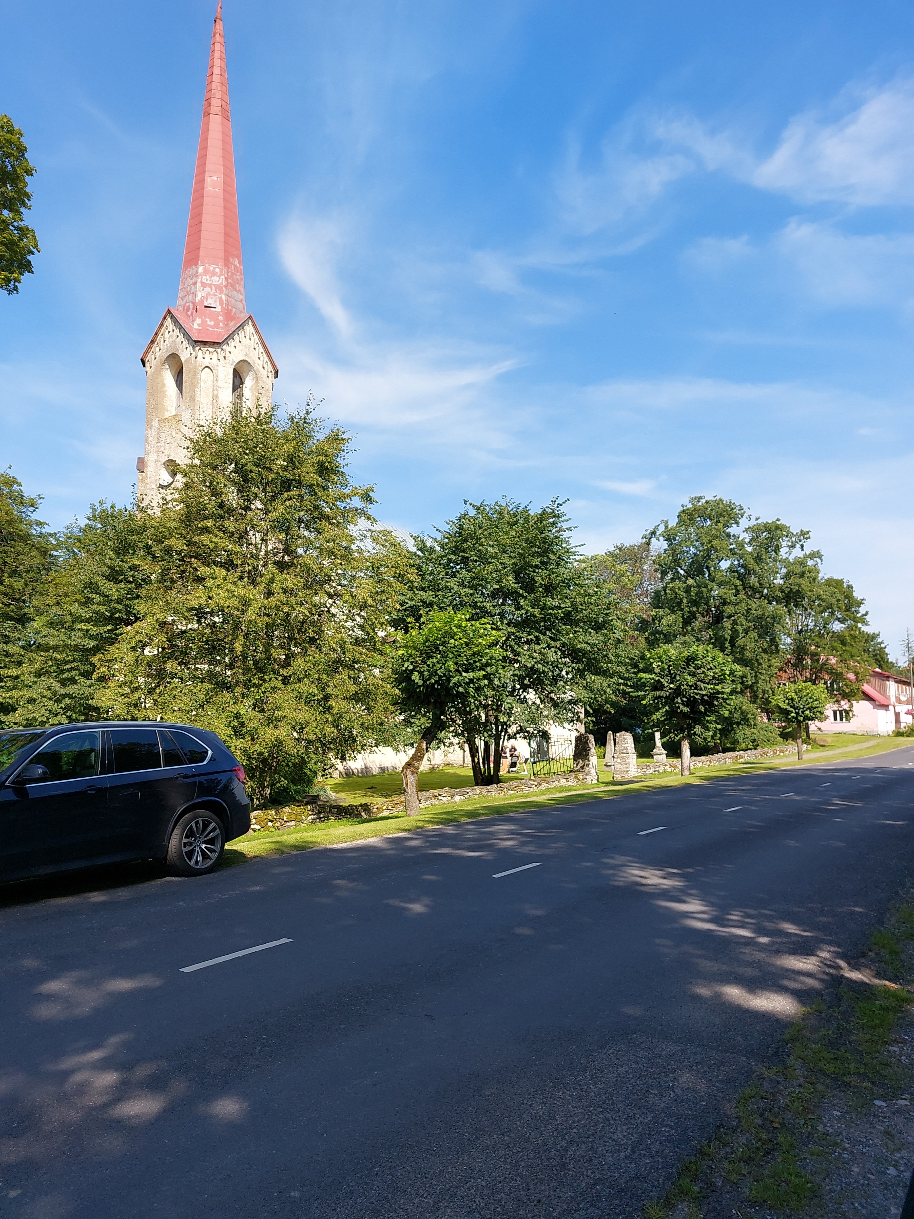 Foto. Lihula Eliisabeti kirik. rephoto