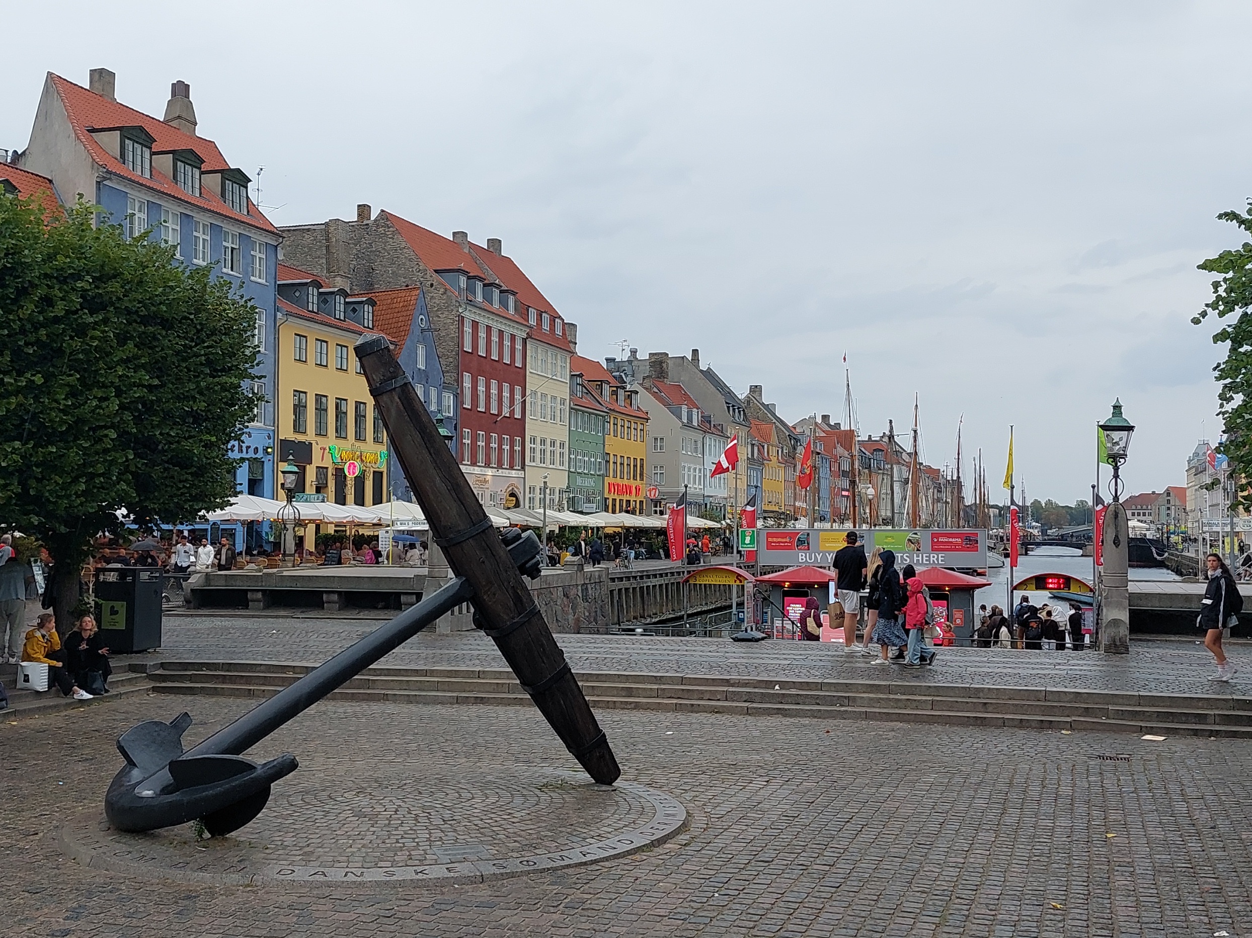 Taani. Kopenhaagen. Vaade Nyhavn´ile rephoto