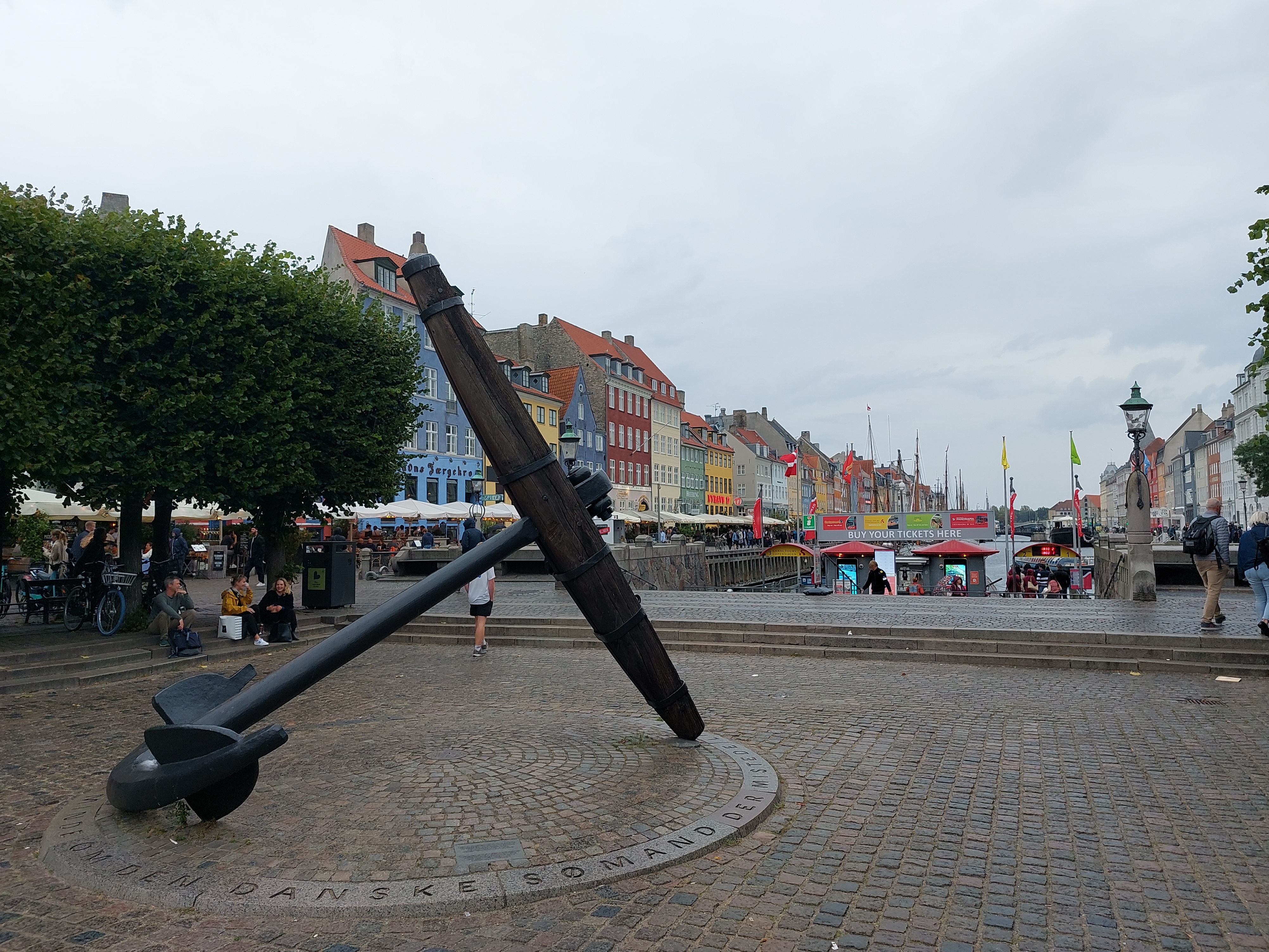 Taani. Kopenhaagen. Vaade Nyhavn´ile rephoto