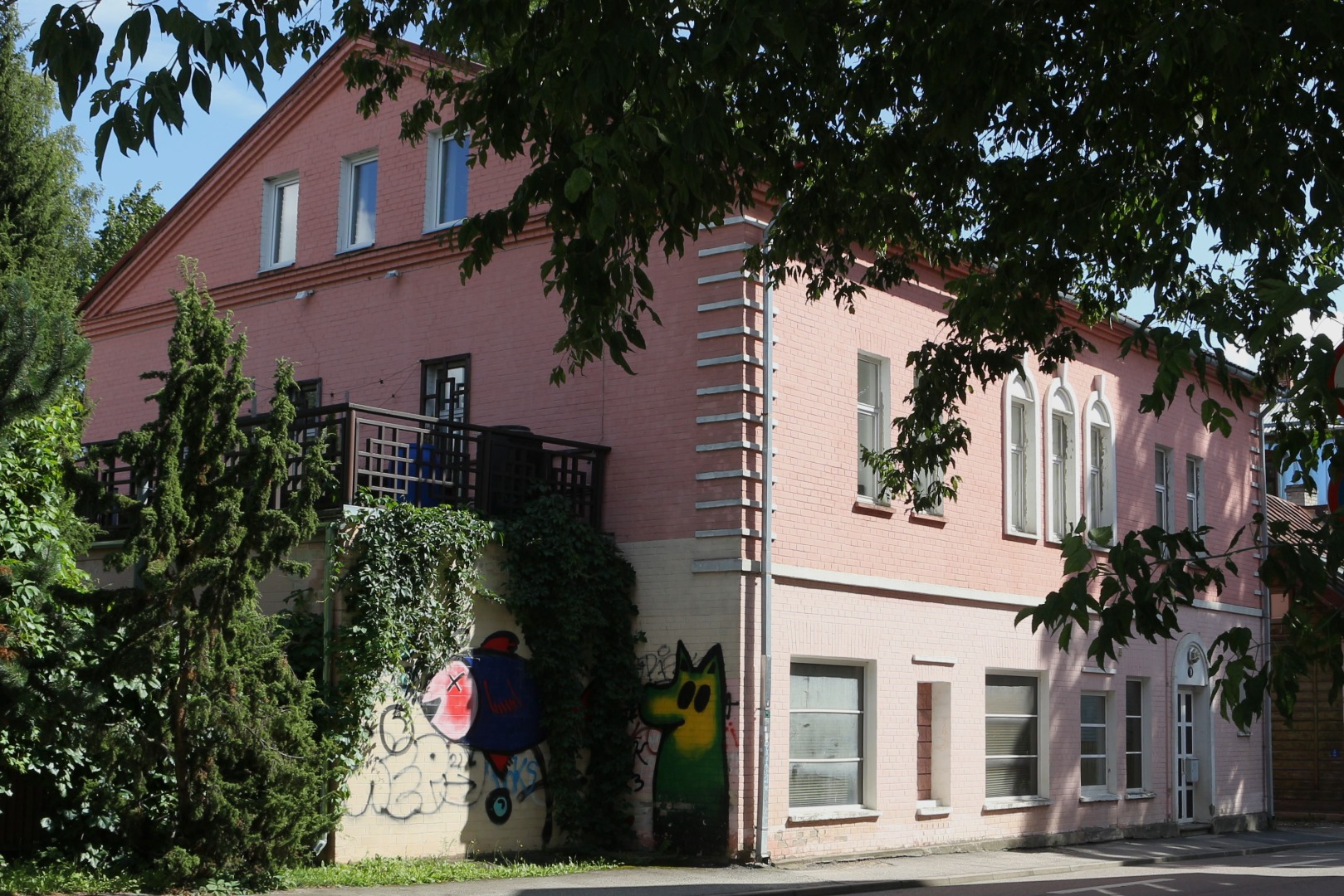 Tartu, Kastani 8. ENSV Siseministeerium, Tartu Alaealiste Vastuvõtu ja Jaotuspunkt. rephoto