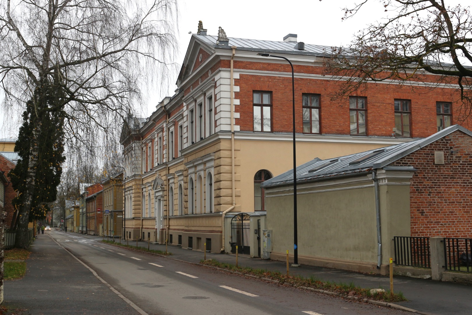 Eesti NSV Riiklik Etnograafiamuuseum N. Burdenko tänaval. rephoto