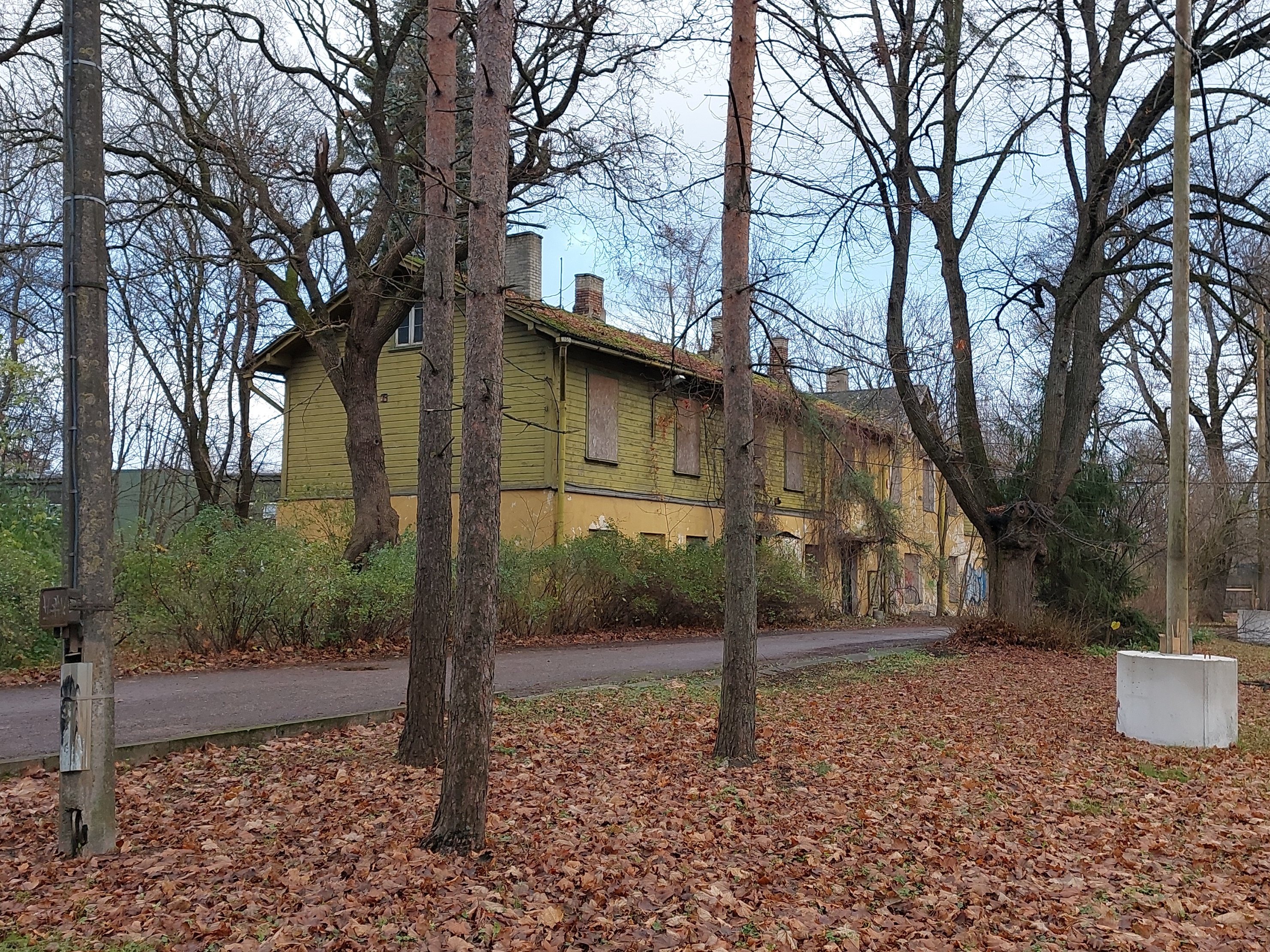 Building in the land area of Seewald Spirit Hospital in Tallinn rephoto