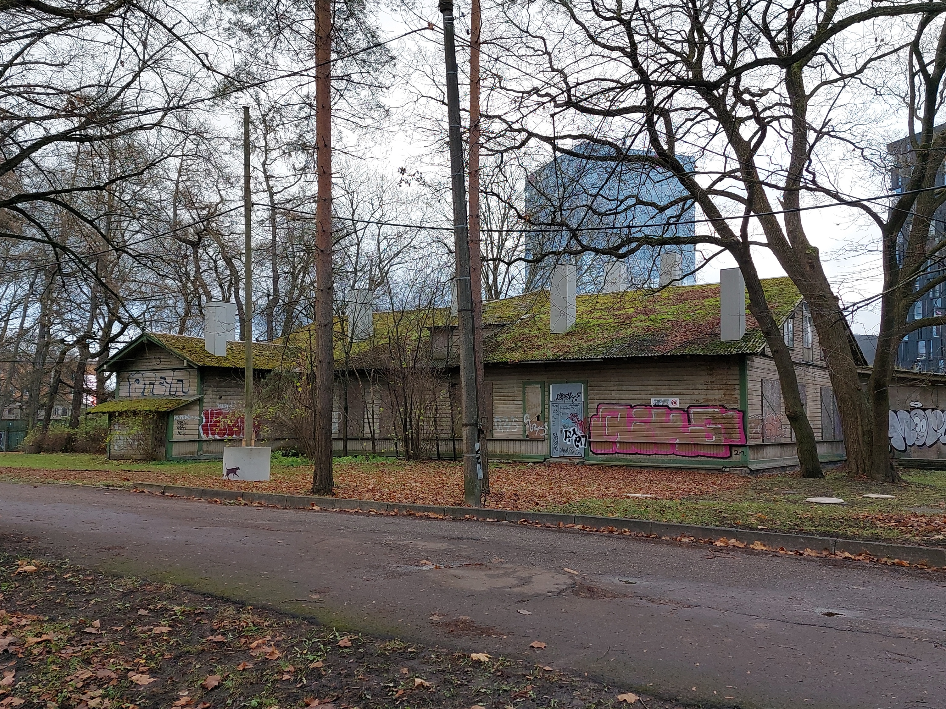 Building in the land area of Seewald Spirit Hospital in Tallinn rephoto