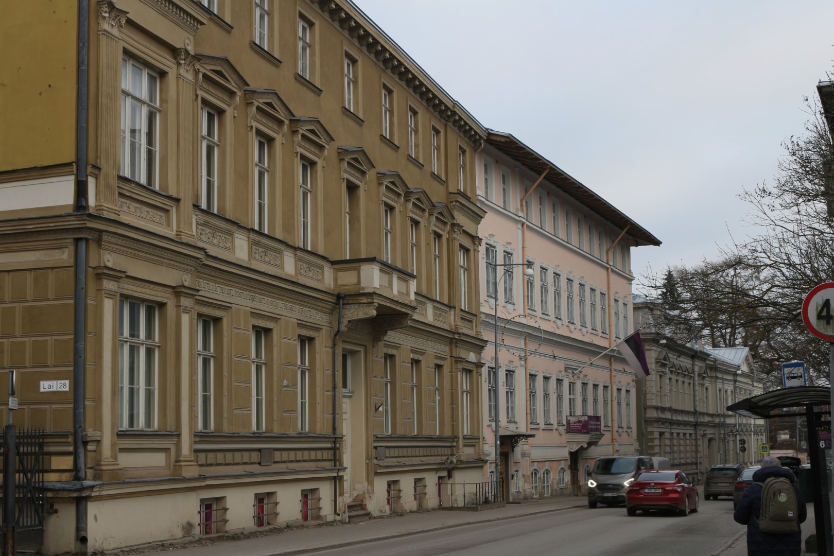 Postkaart Andrus Ansipi kogust. Lai tänav rephoto