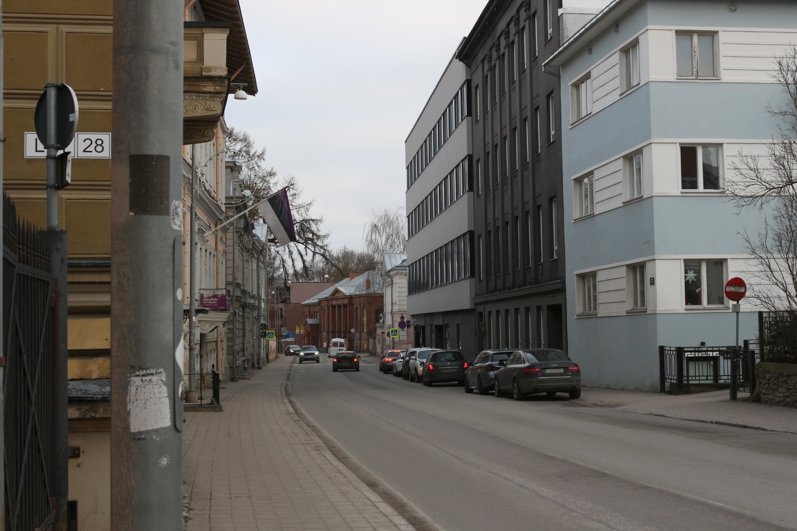 Vaade Mitšurini tänavale. rephoto