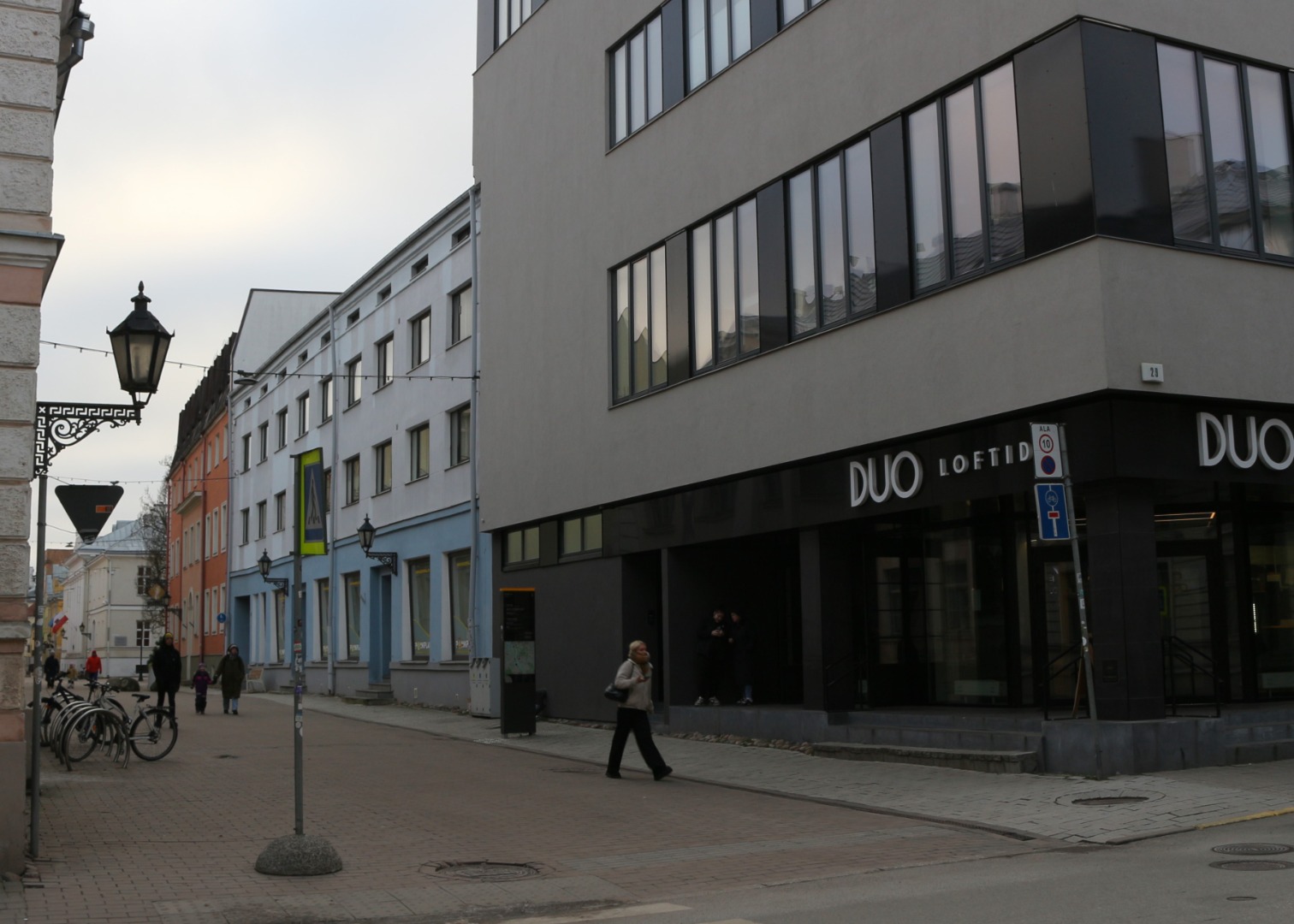 View of the living house in Tartu, June 21st Street, which needs to be dismantled rephoto