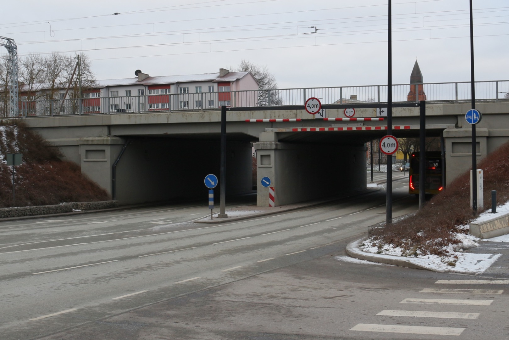 Raudteeviadukt Riia maanteel 1930ndatel Tartus. rephoto