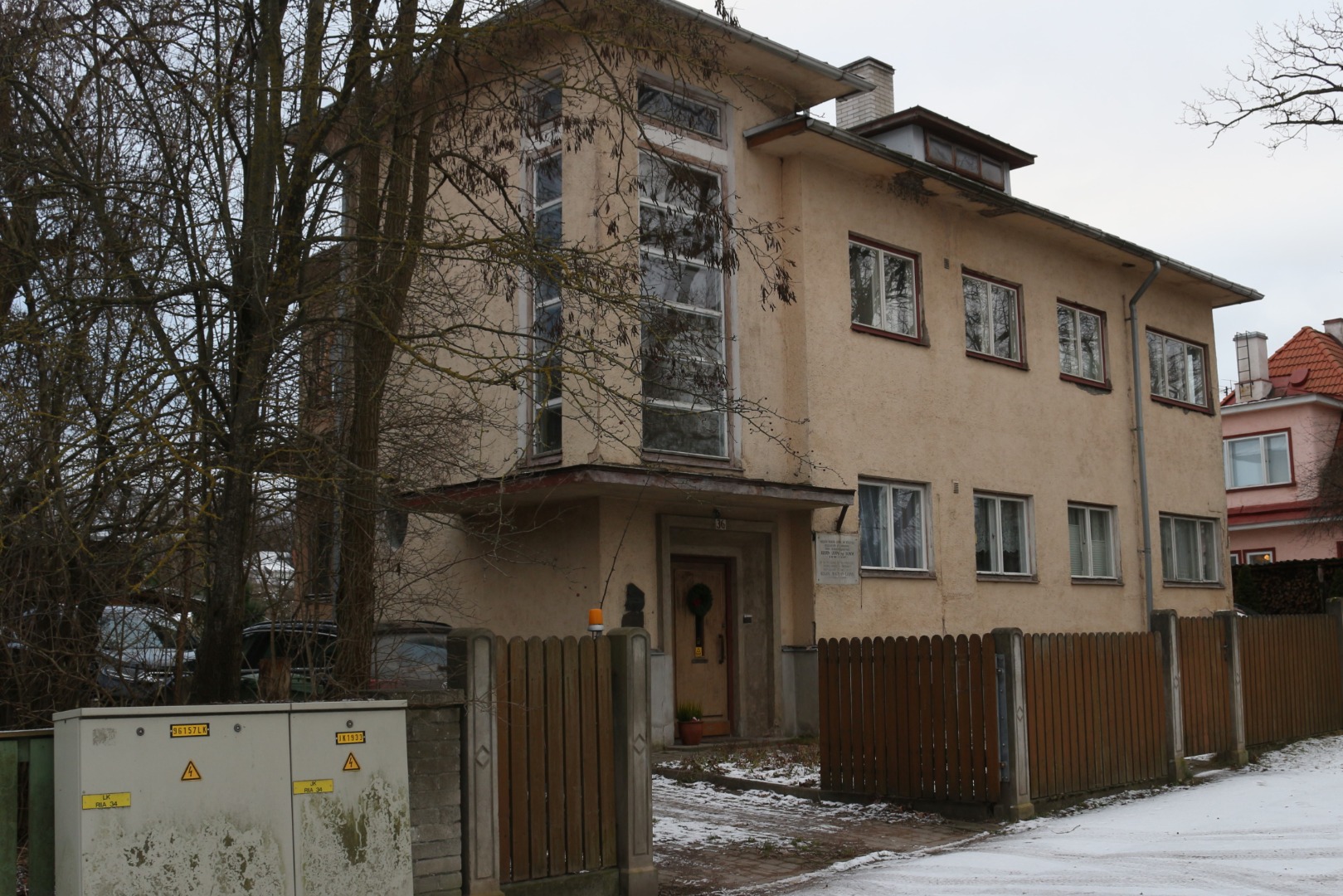 negatiiv, Tartu, Juhan Simmi maja, Riia mnt rephoto