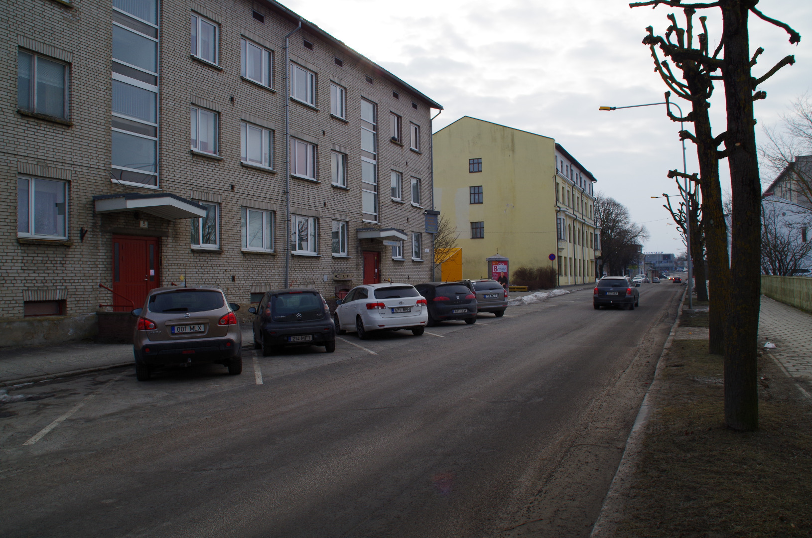 Rakvere, skautide rivi Laial tänaval rephoto
