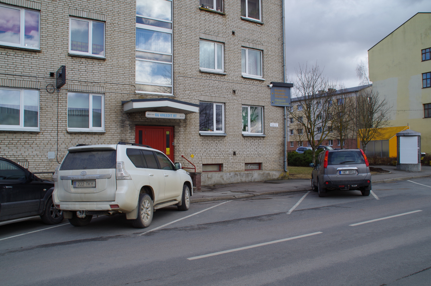 Rakvere, skautide rivi Laial tänaval rephoto