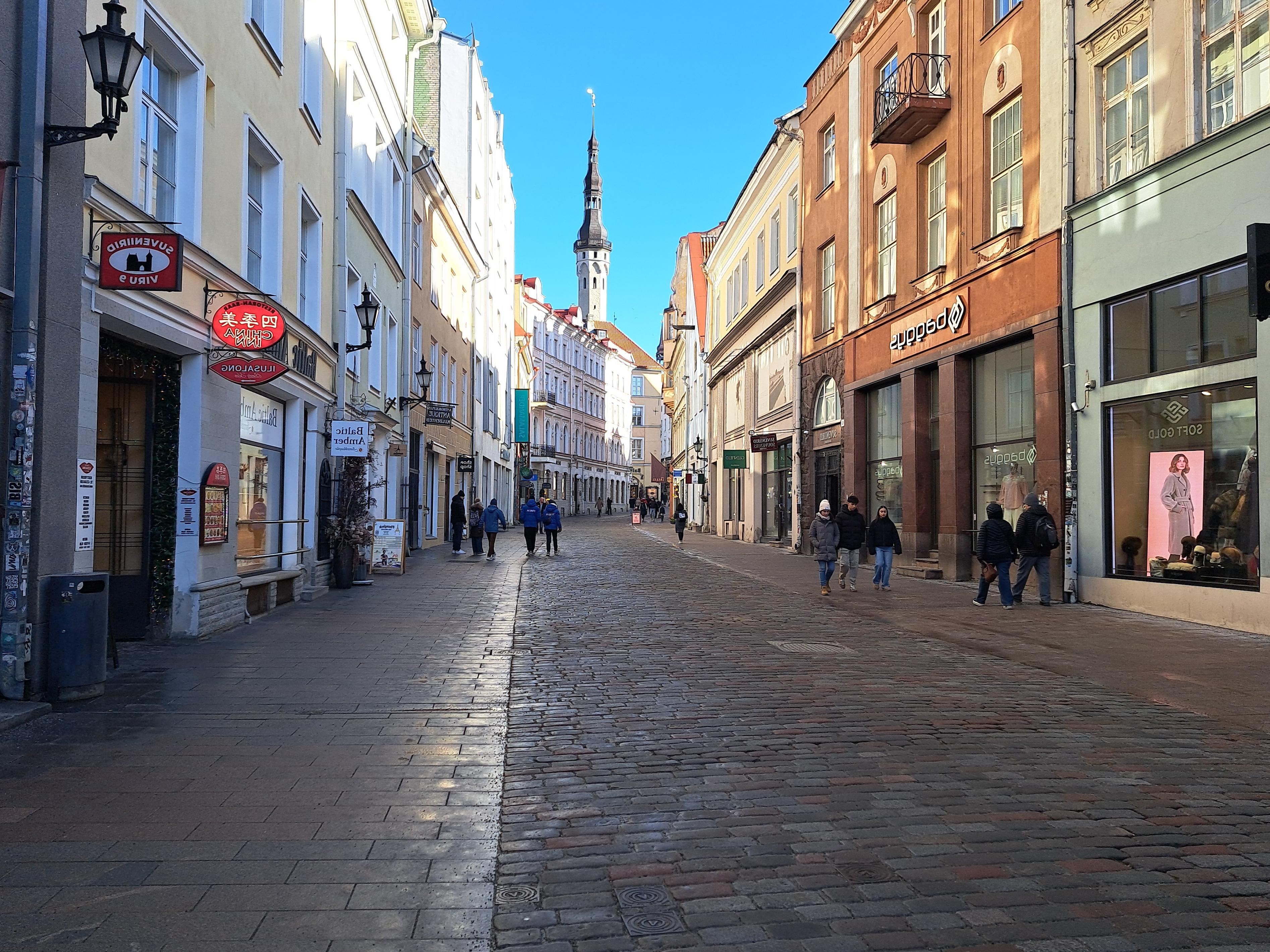 Tallinn. Viru Street rephoto