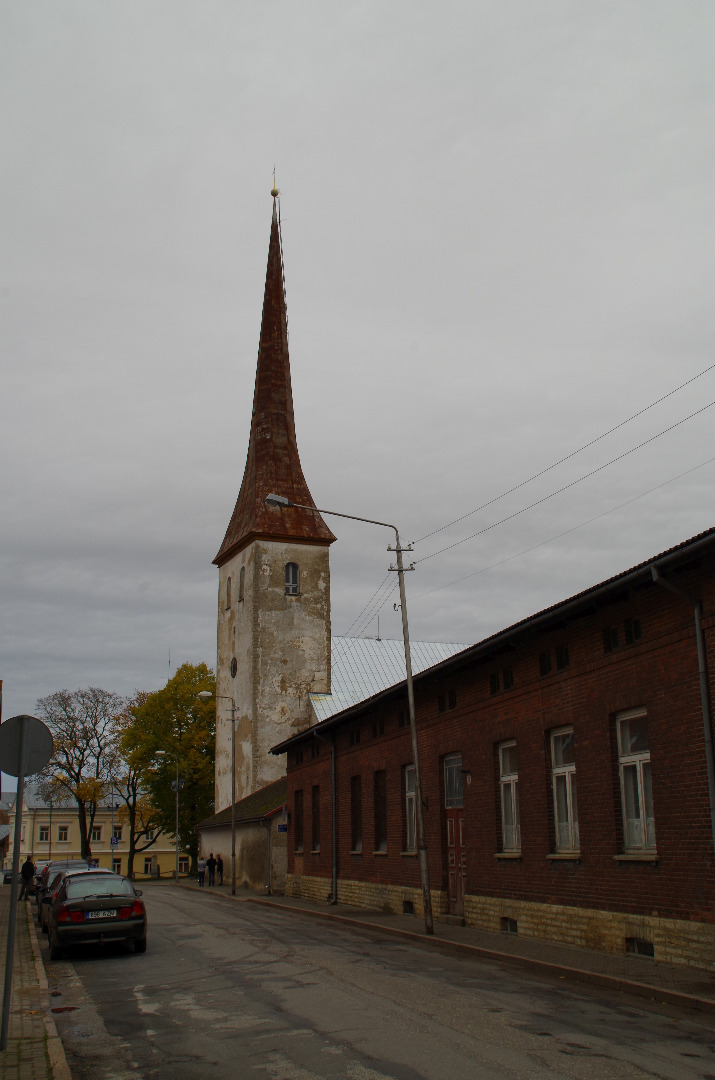 Rakvere kirik Pikal tänaval rephoto