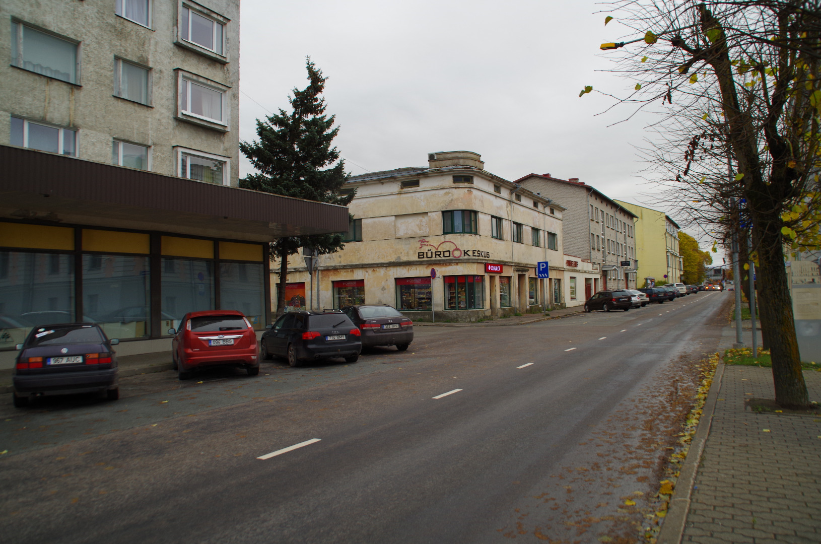 Rakvere, skautide rivi Laial tänaval rephoto