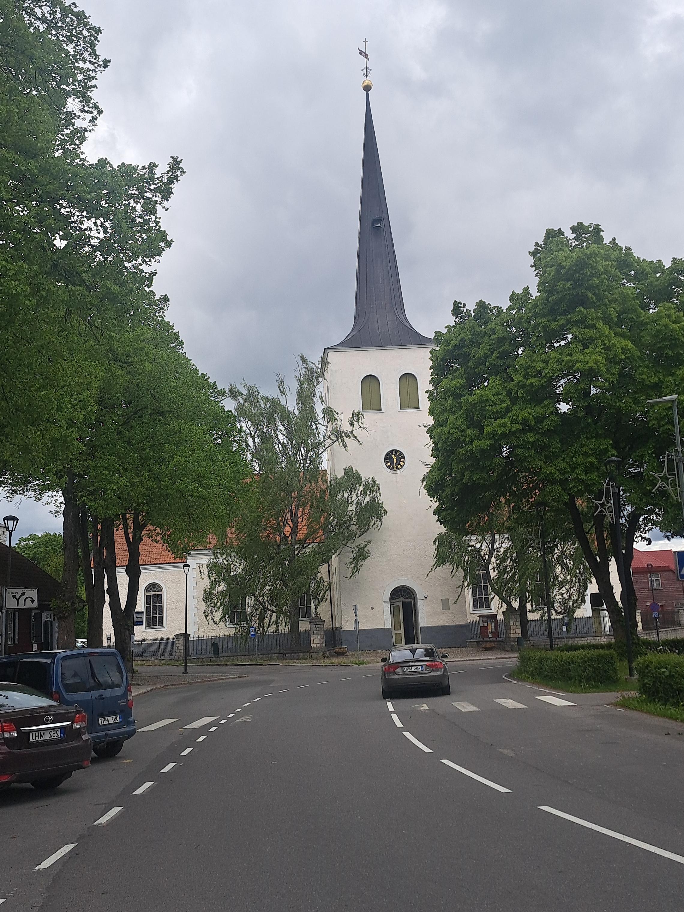 fotokoopia, Paide Püha Risti kirik 20.saj. esimesel poolel rephoto