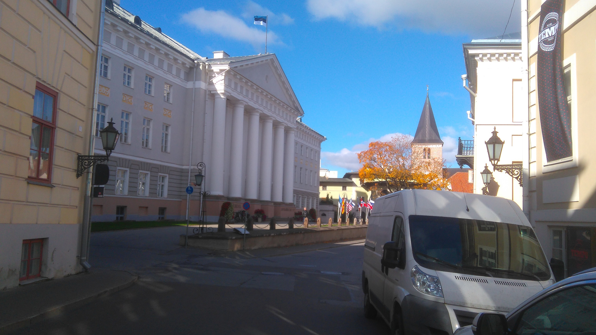 Ülikooli peahoone. Tartu album rephoto