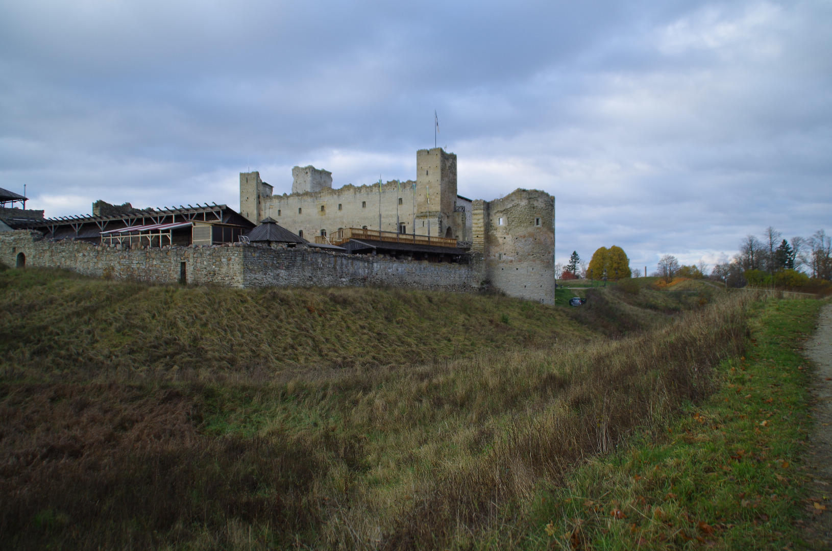 Rakvere, linnuse varemed rephoto