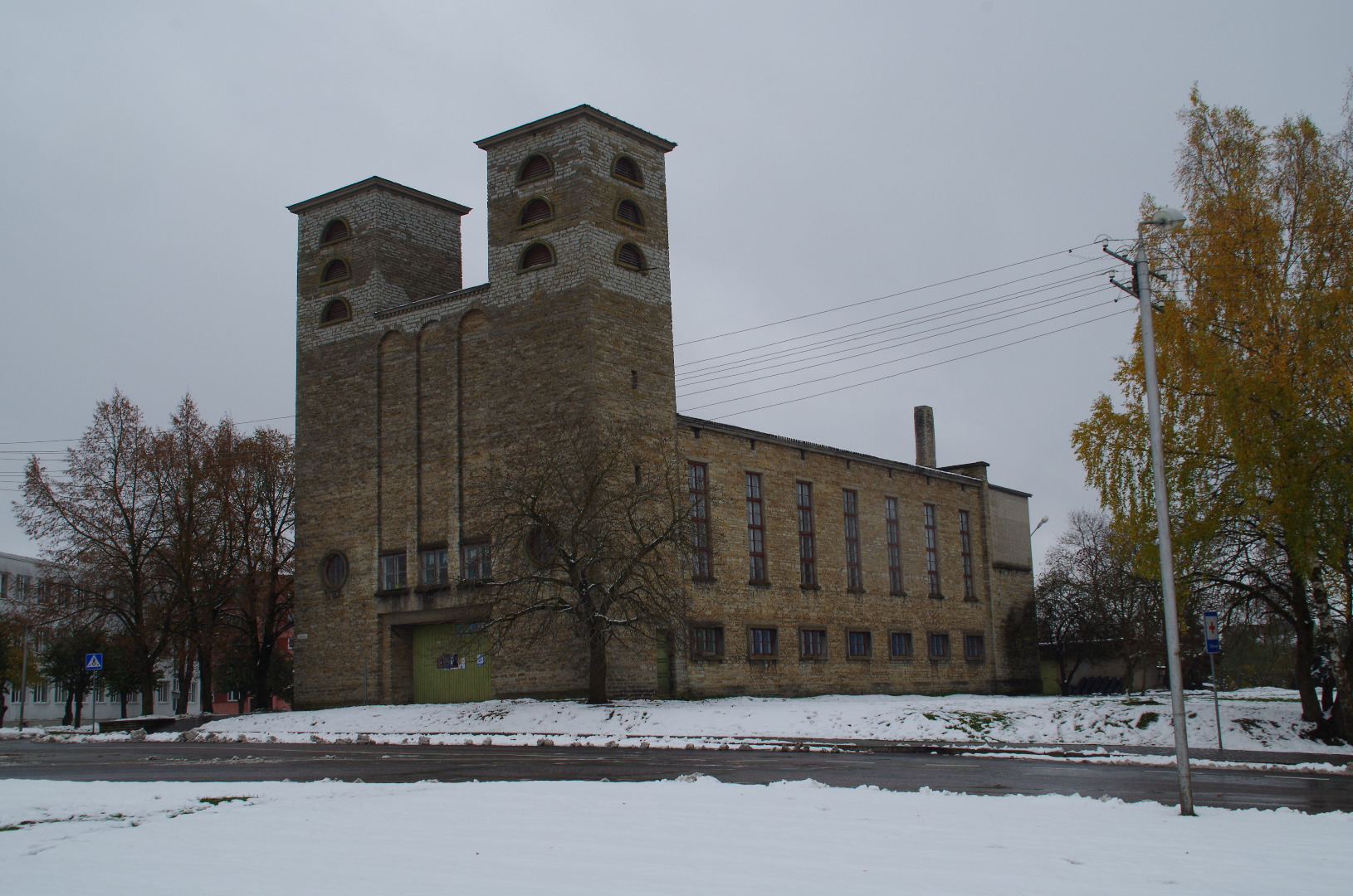 Rakvere Pauluse kirik, vaade edelast. Arhitekt Alar Kotli rephoto