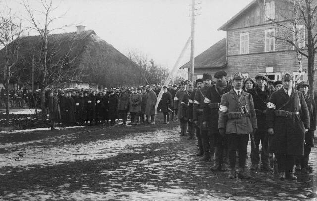 Foto, Viljandi KL üksus Vabadussõja - Ajapaik