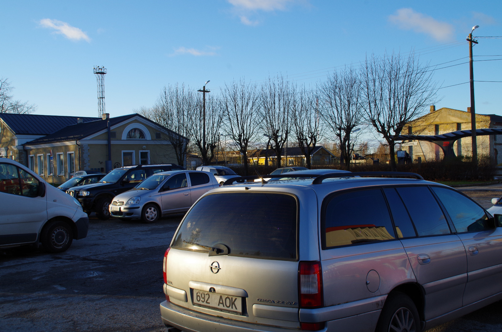 Rakvere raudteejaama hoone rephoto