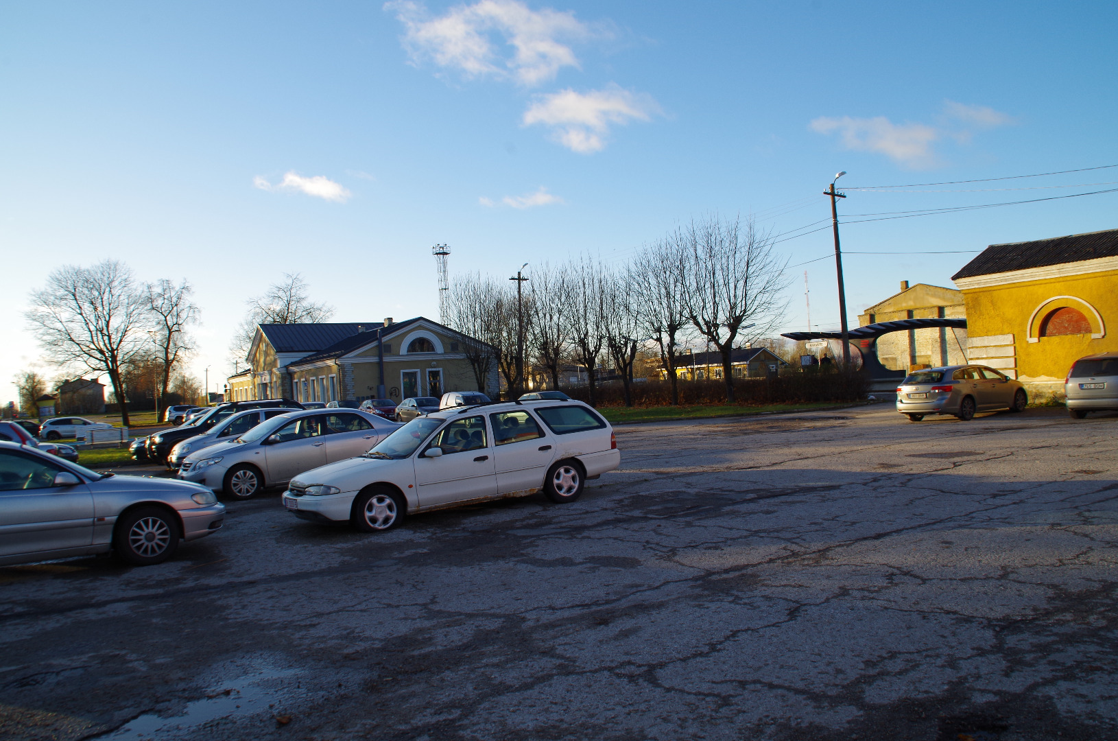 [rakvere station building] rephoto