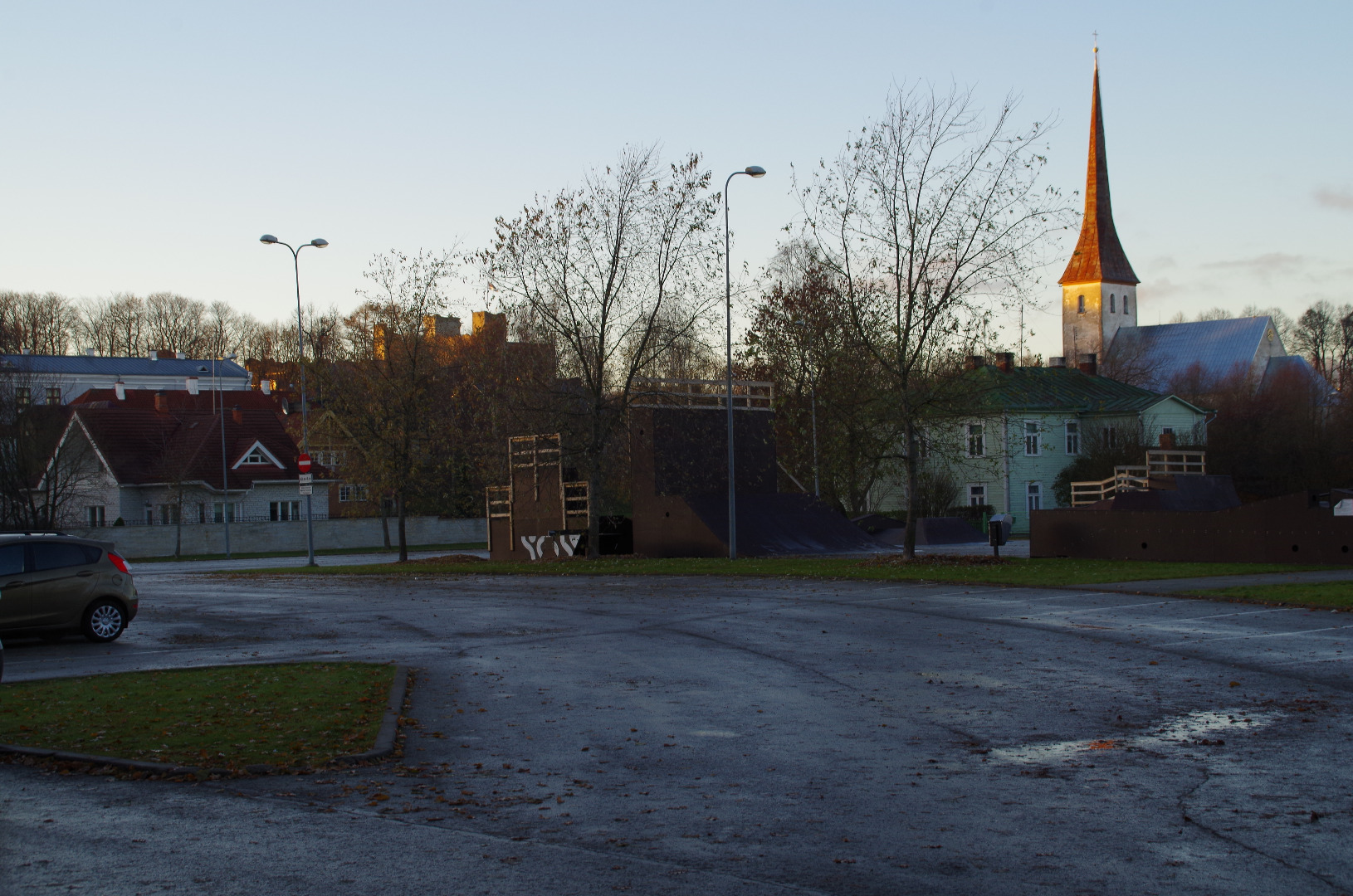 Rakvere, esiplaanil Abi tiik rephoto