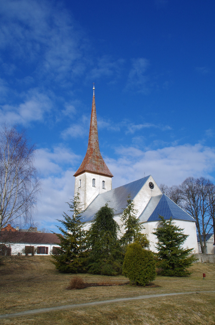 Rakvere Kolmainu (end Mihkli) kirik, vaade rephoto