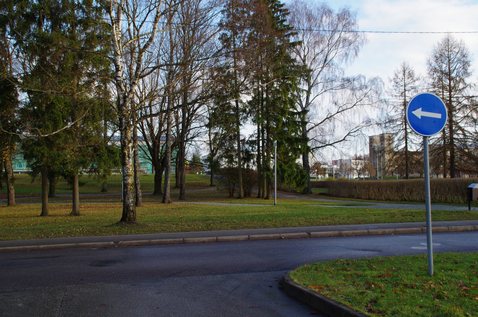 Rakvere, park Kastani puiestee ääres rephoto