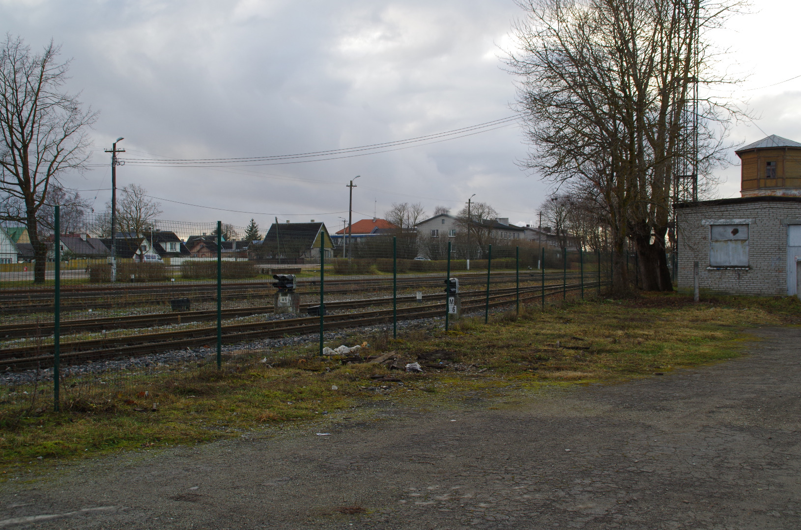 Raudteetammil Veetorni juures rephoto