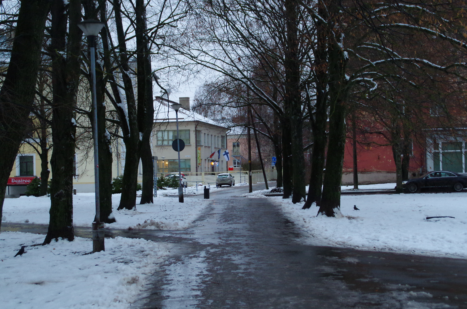 Tartu linnavaade. Saksa Käsitööliste Seltsi maja Tiigi tn. 20. sajandi algus. rephoto