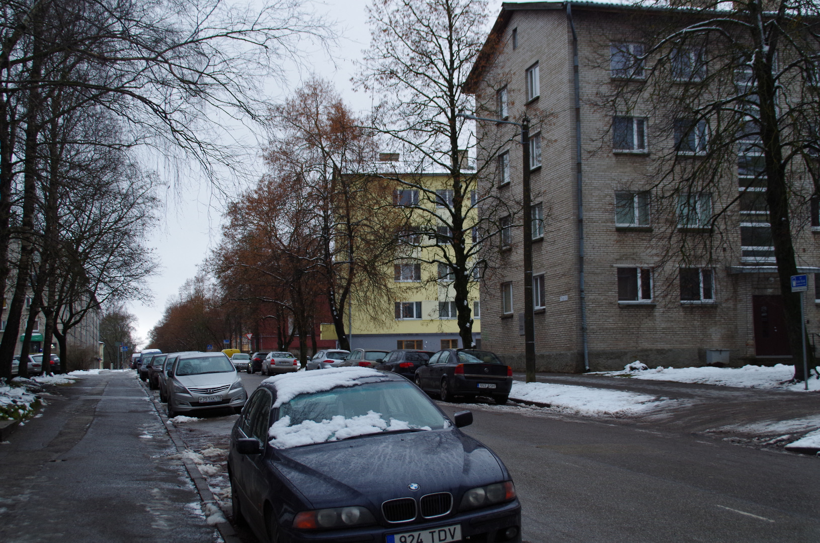 Tiigi Street in Tartu rephoto