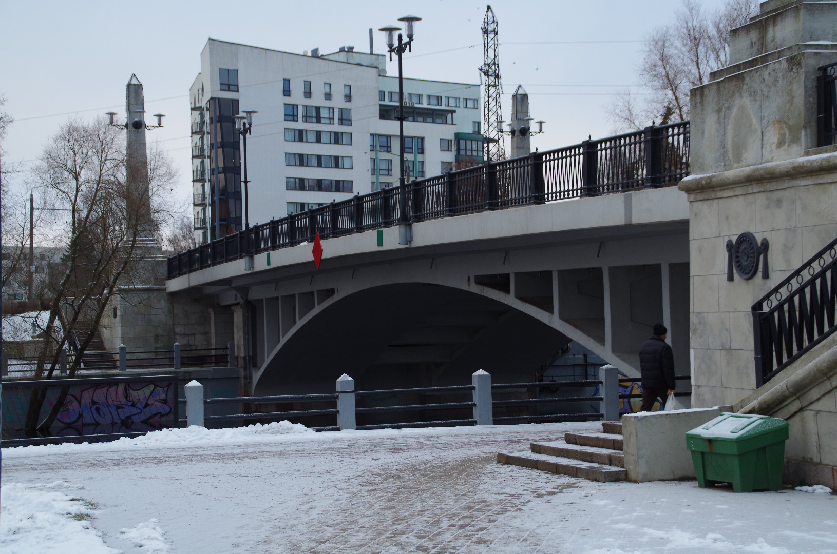 Winning bridge. Tartu, 1964. rephoto