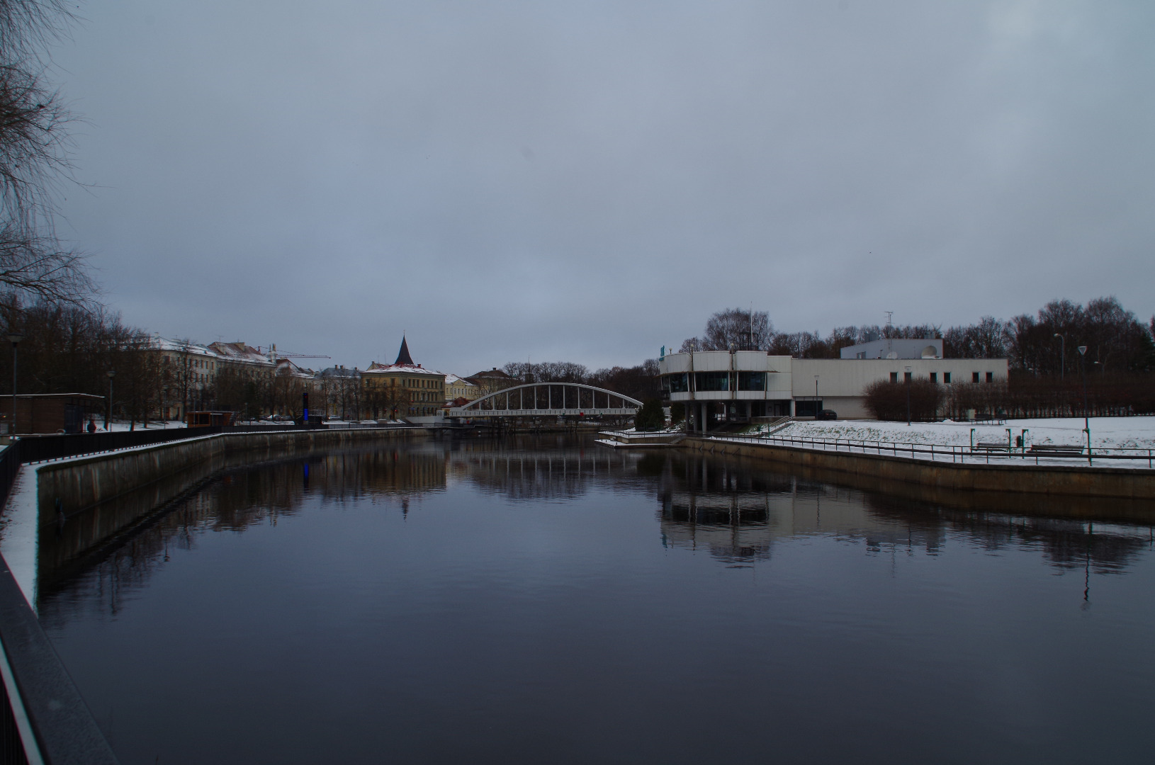 Winter with Tartu Emajõega rephoto