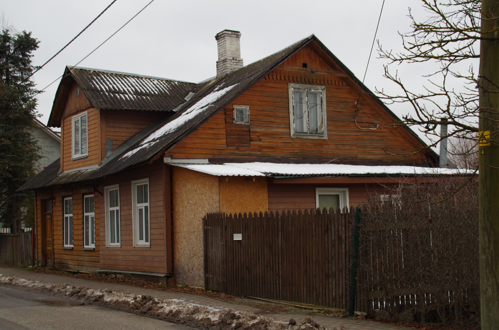 Tartu, Herne 57, built around 1905. rephoto