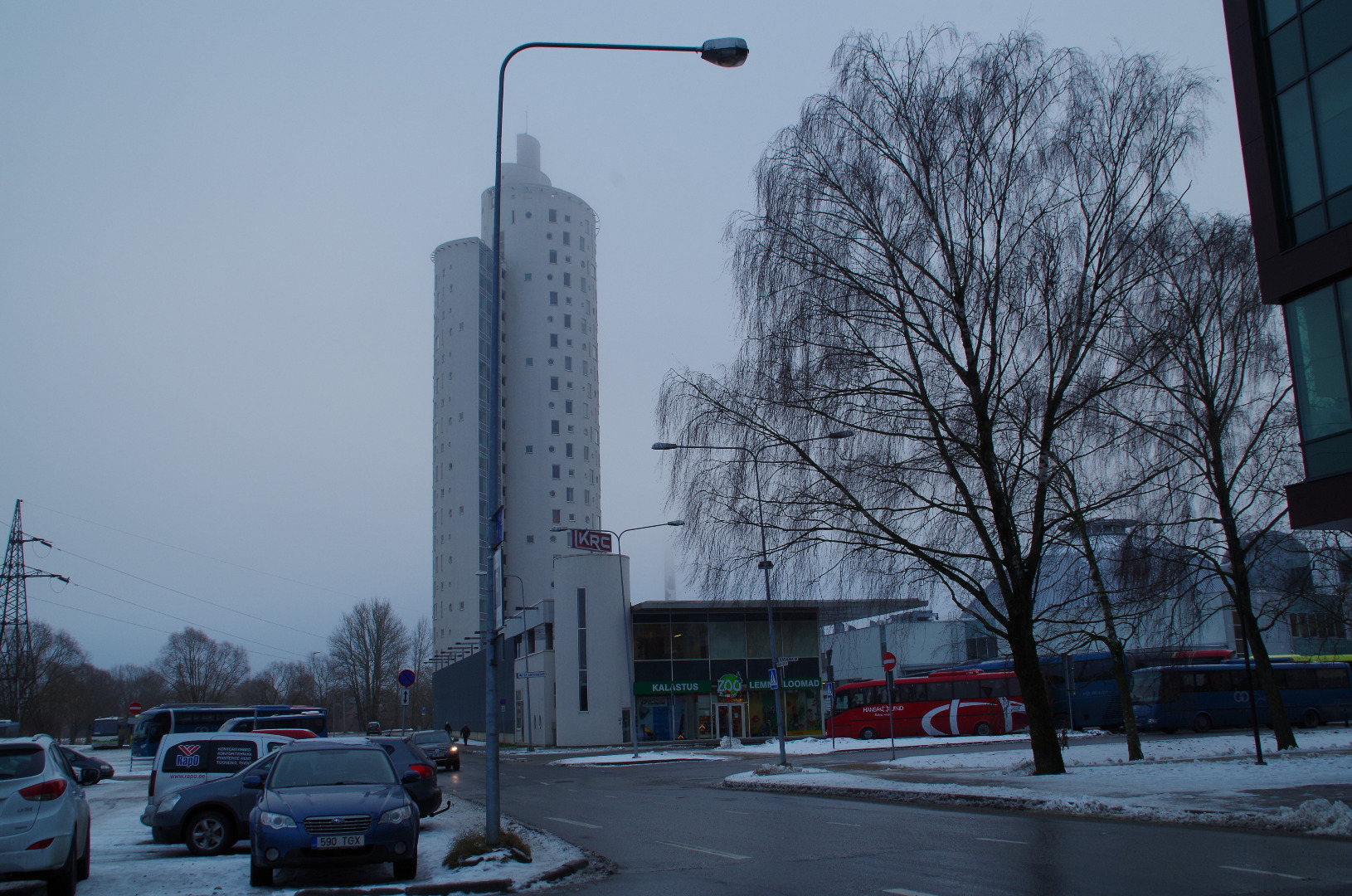 Tigutorn in Tartu, view of the building. Ab Künnapu & Padrik: Vilen Künnapu, Ain Padrik, co-authors Kristiina Hussar, Kerli Koolma rephoto