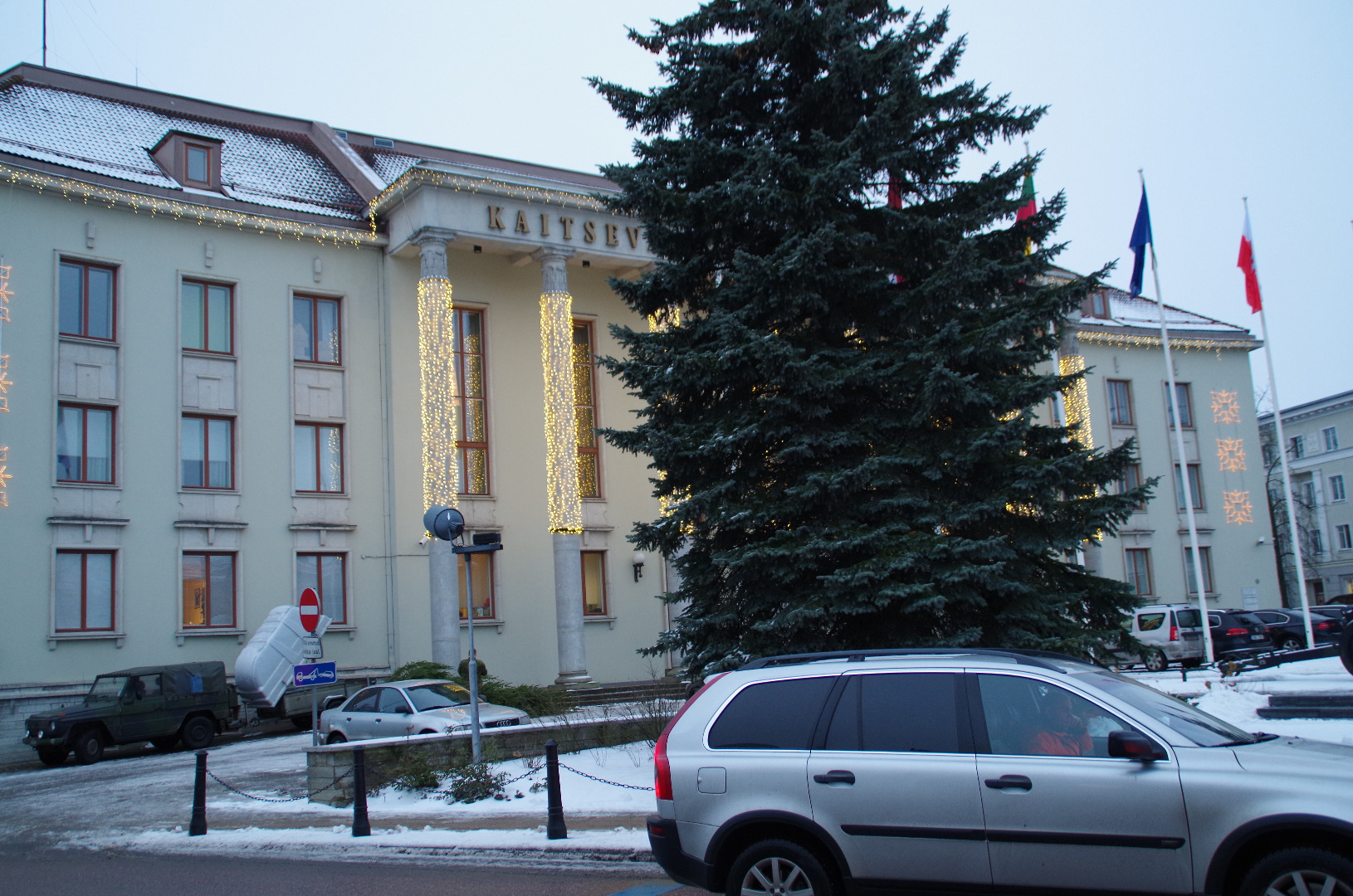Main building of Estonian Academy of Agriculture rephoto